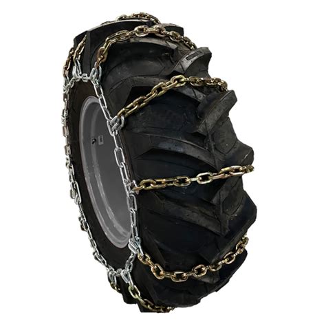 rubber tire chains for skid steer|14x17.5 skid steer tire chains.